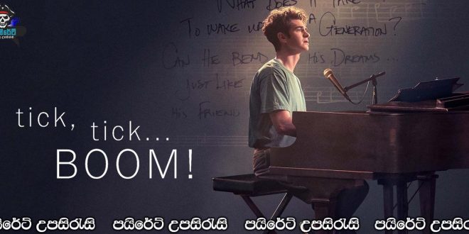 tick, tick...BOOM! (2021) Sinhala Subtitles